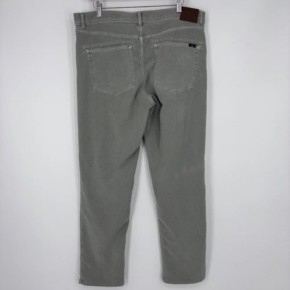 Faherty Stretch Terry 5-Pocket Pants Mens 36x28 